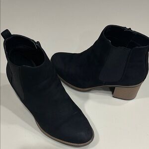 White Mountain Black Ankle Booties